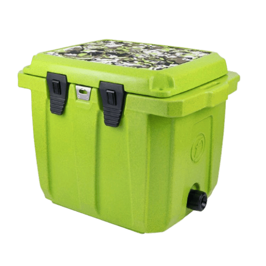 ถังน้ำแข็งเกรดพรีเมี่ยม FEELFREE ขนาด 45 ลิตร สี LIME CAMO
